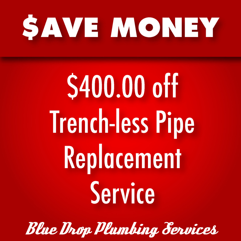 Blue Drop Plumbing | Trench-less Pipe Replacement in Los Angeles