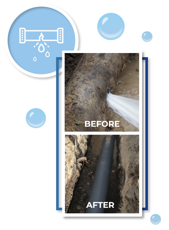 Pipe Bursting Sewer Pipe Repair Emergency Pipe Leak Los Angeles